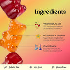 VITA GLOBE Kids Multivitamin Gummies with Vitamins A C D E - 60 Gummies - image 3