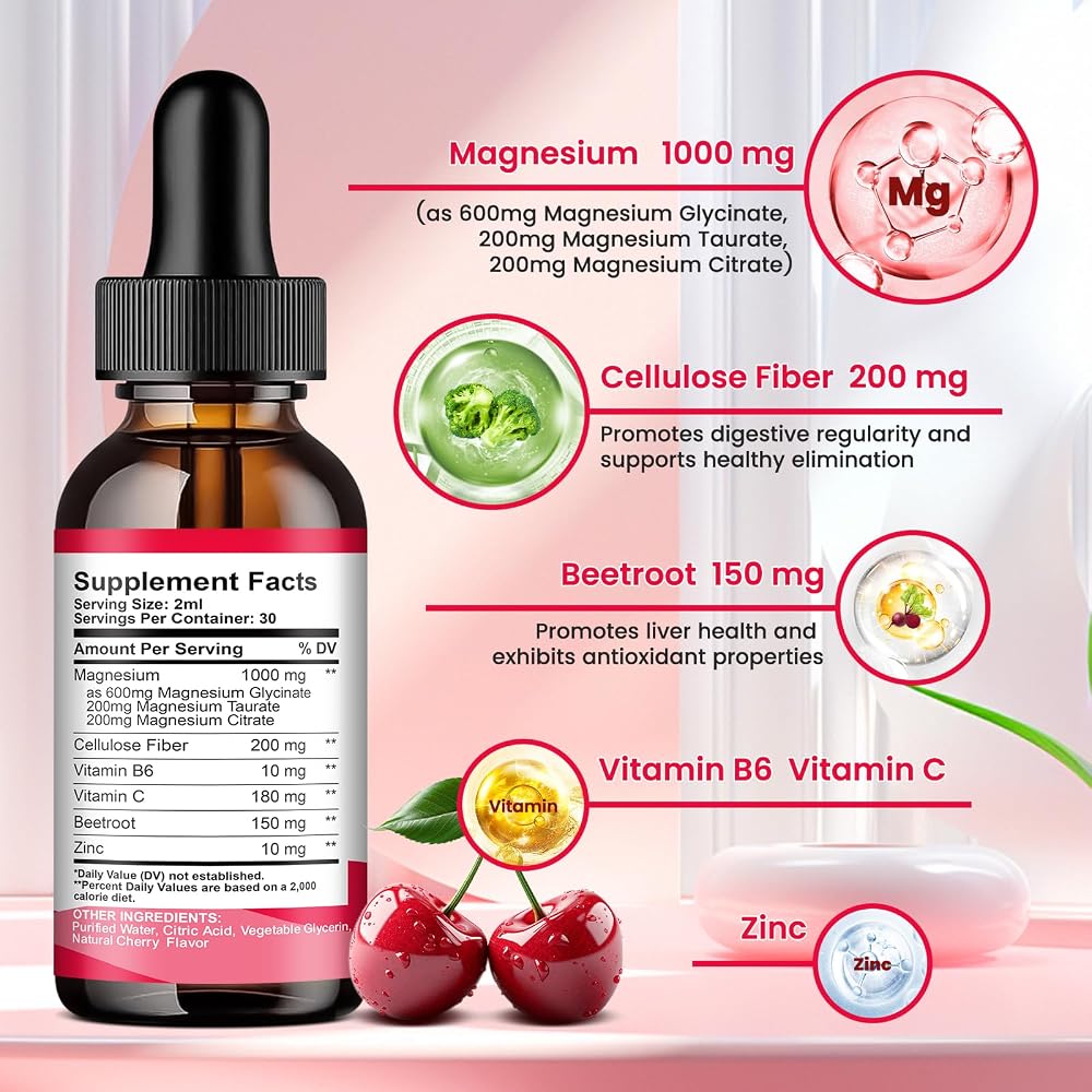 ReviNutra Magnesium Glycinate Liquid Drops