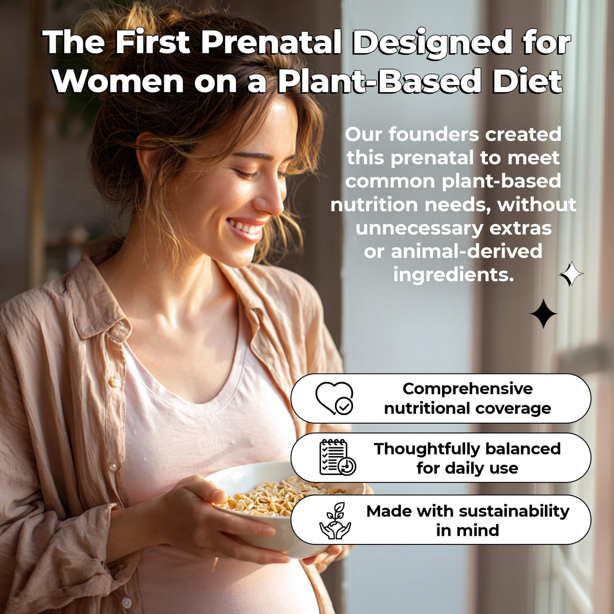 Future Kind Prenatal Vitamin with DHA & Folate - 60 Capsules - image 3