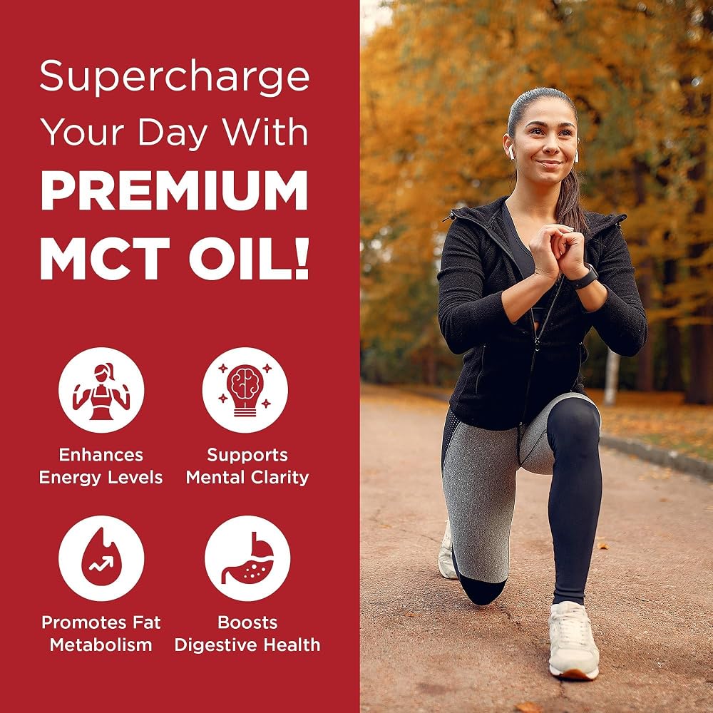 KEN Premium MCT Oil 3600mg Keto Supplement - 1 Softgels - image 6