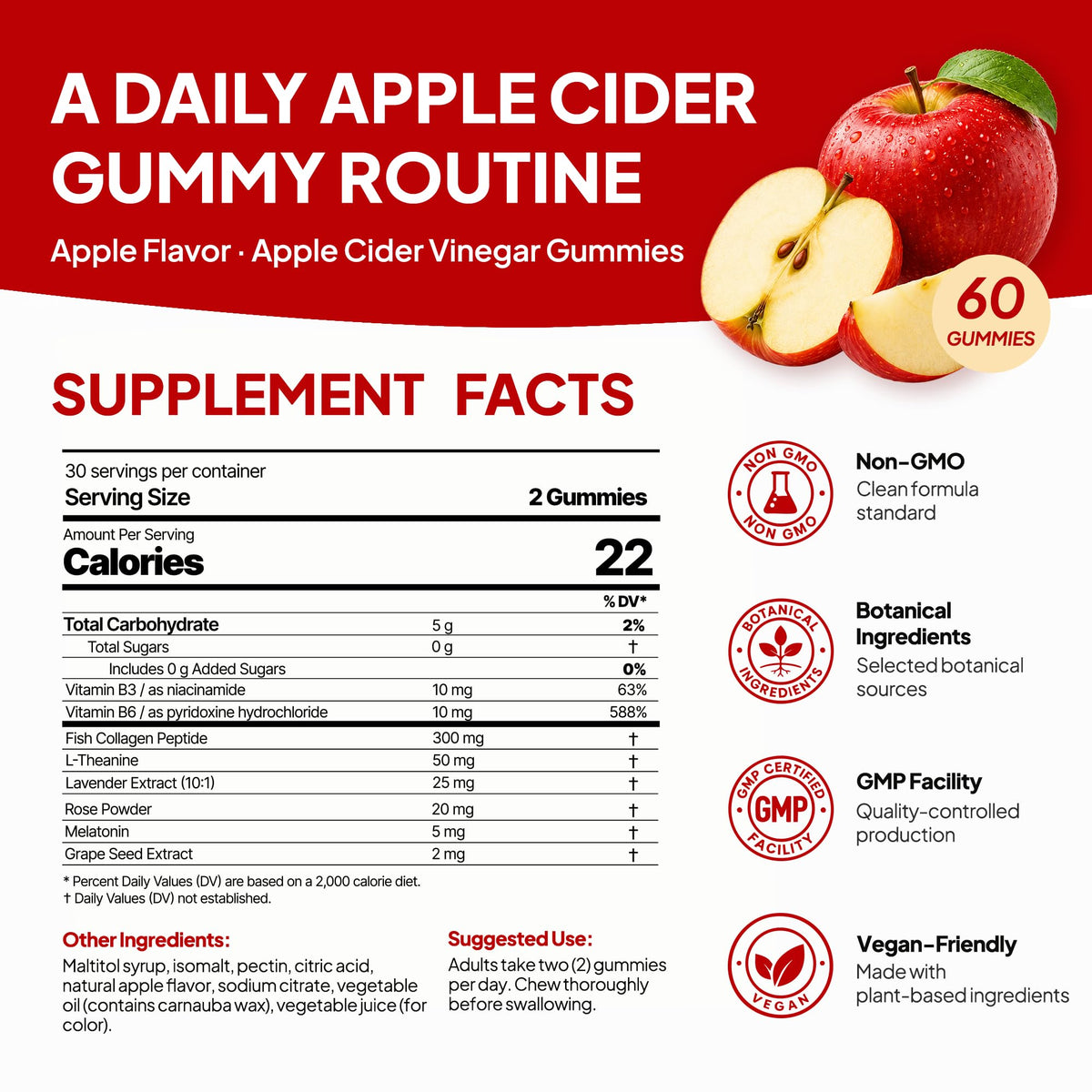 Nature's Key Apple Cider Vinegar Gummies