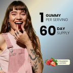 VITA GLOBE B Complex Gummies 5000mcg for Hair Skin Nails - 60 Gummies - image 5