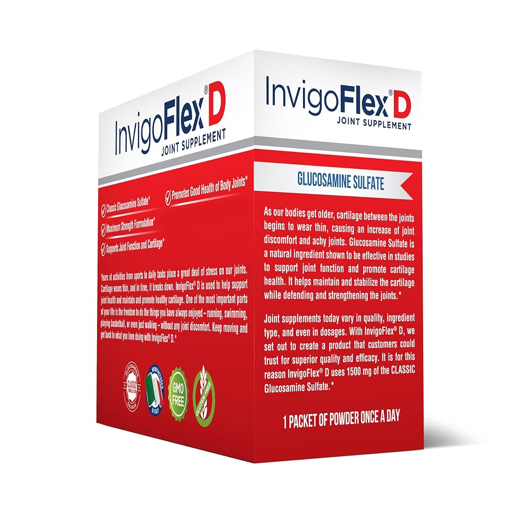 INVIGOFLEX® D - 1500mg of Glucosamine Sulfate Powder (Classic - image 8