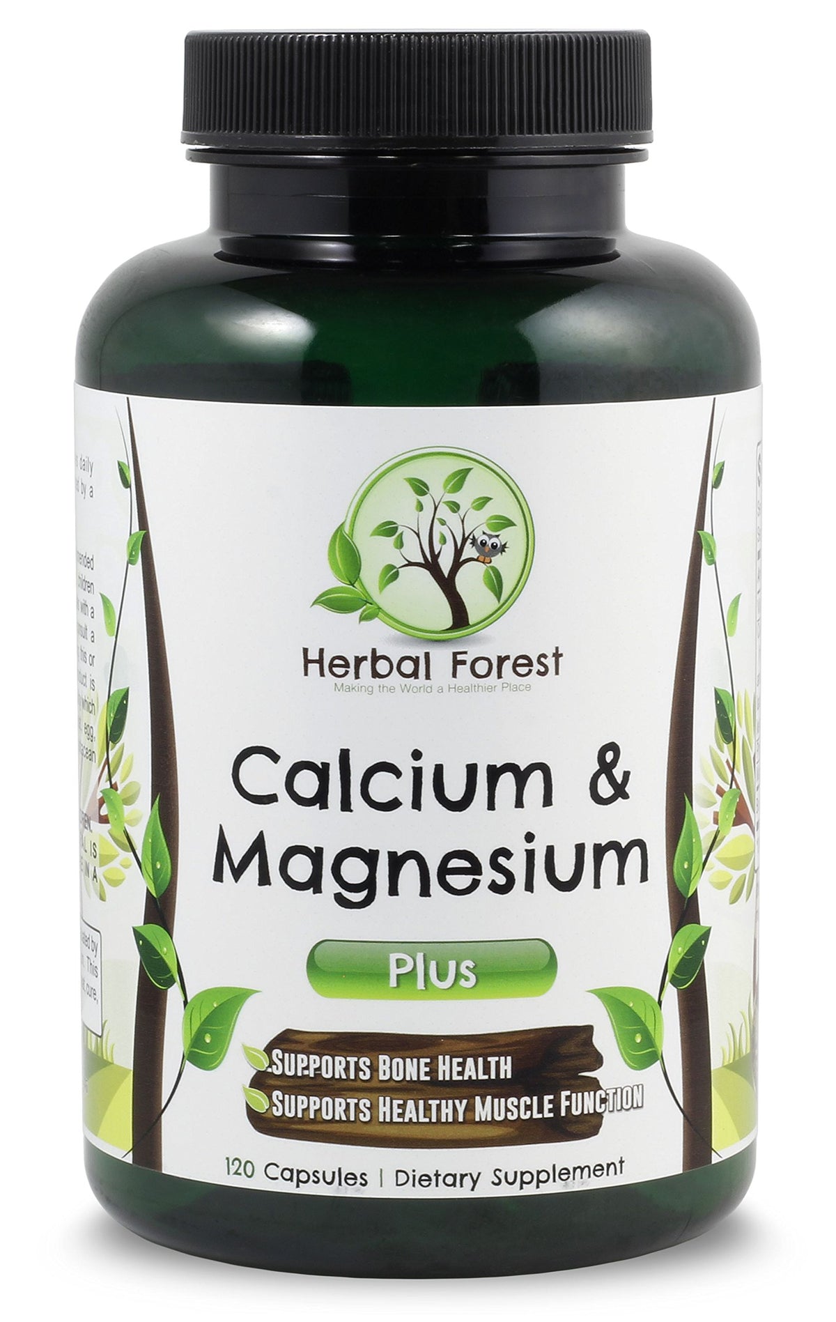 Herbal Forest Calcium & Magnesium Plus - 100 Capsules