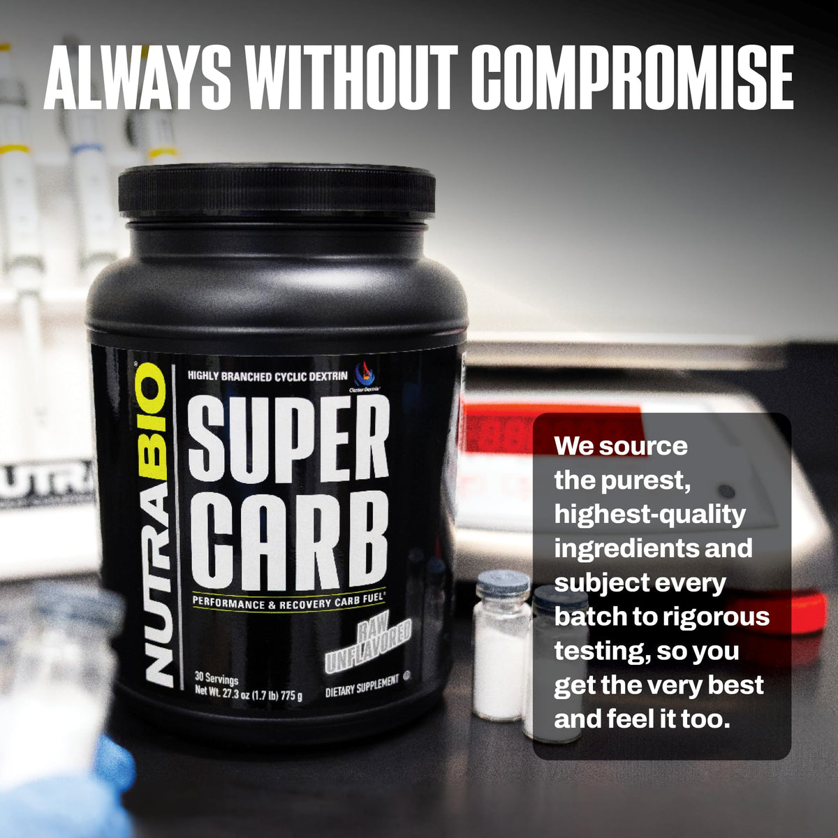 NutraBio Super Carb - Complex Carbohydrate Supplement Powder