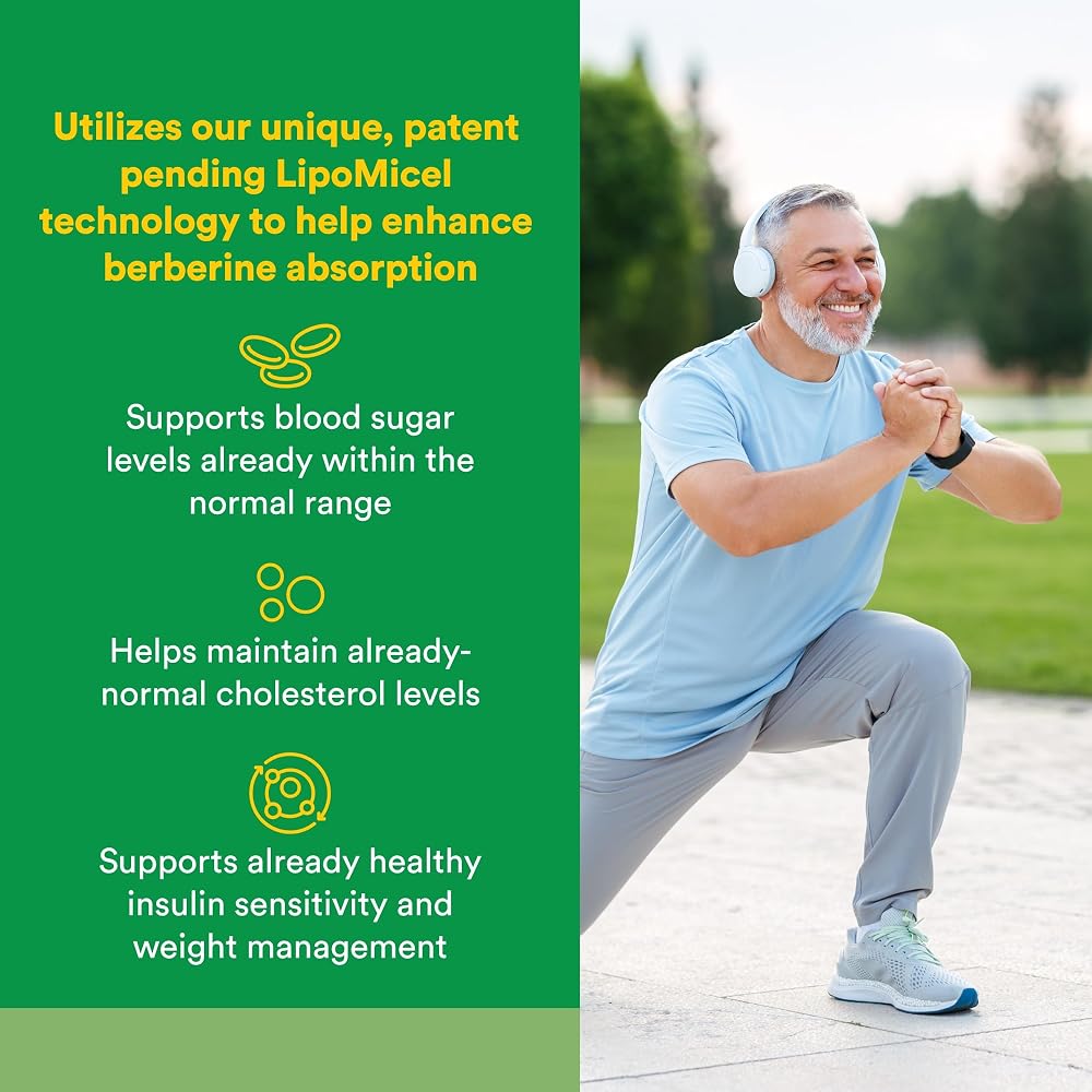 Natural Factors Berberine LipoMicel Matrix - Daily Supplement