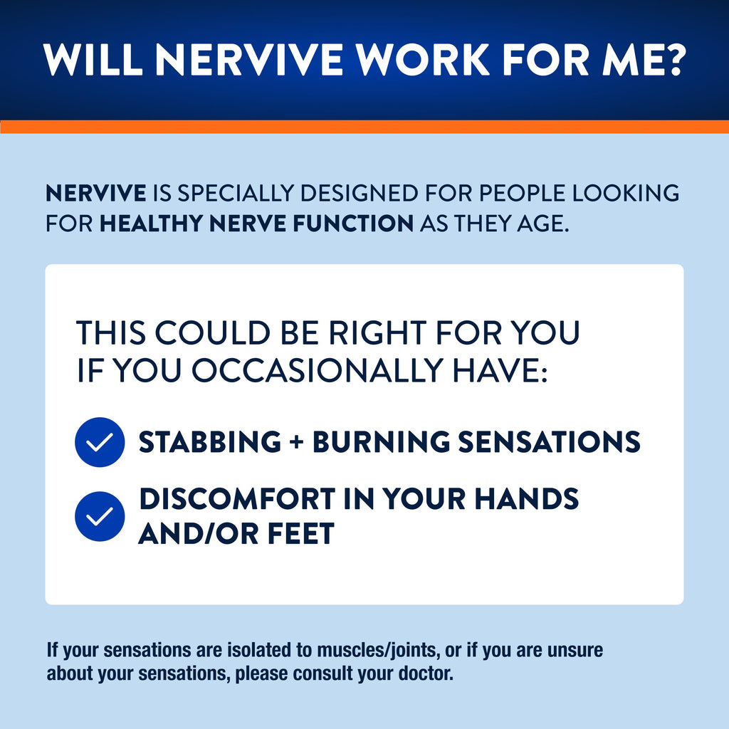 Nervive Nerve Relief Tablet with Alpha Lipoic Acid - 30 Tablets - image 4