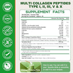Nature Target Multi Collagen Peptides 8600 mg - 35 Servings - image 2