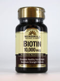 Windmill Biotin 10,000 mcg - 100 Tablets