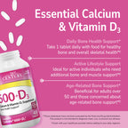 21st Century Calcium Plus D Supplement Tablet 600 mg - 400 Tablets - image 3