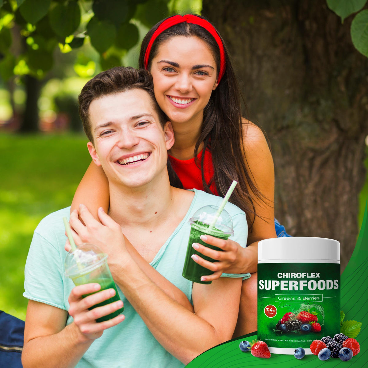 Total Tea Green Powder for Energy & Digestive Health - 30 Servings - image 7