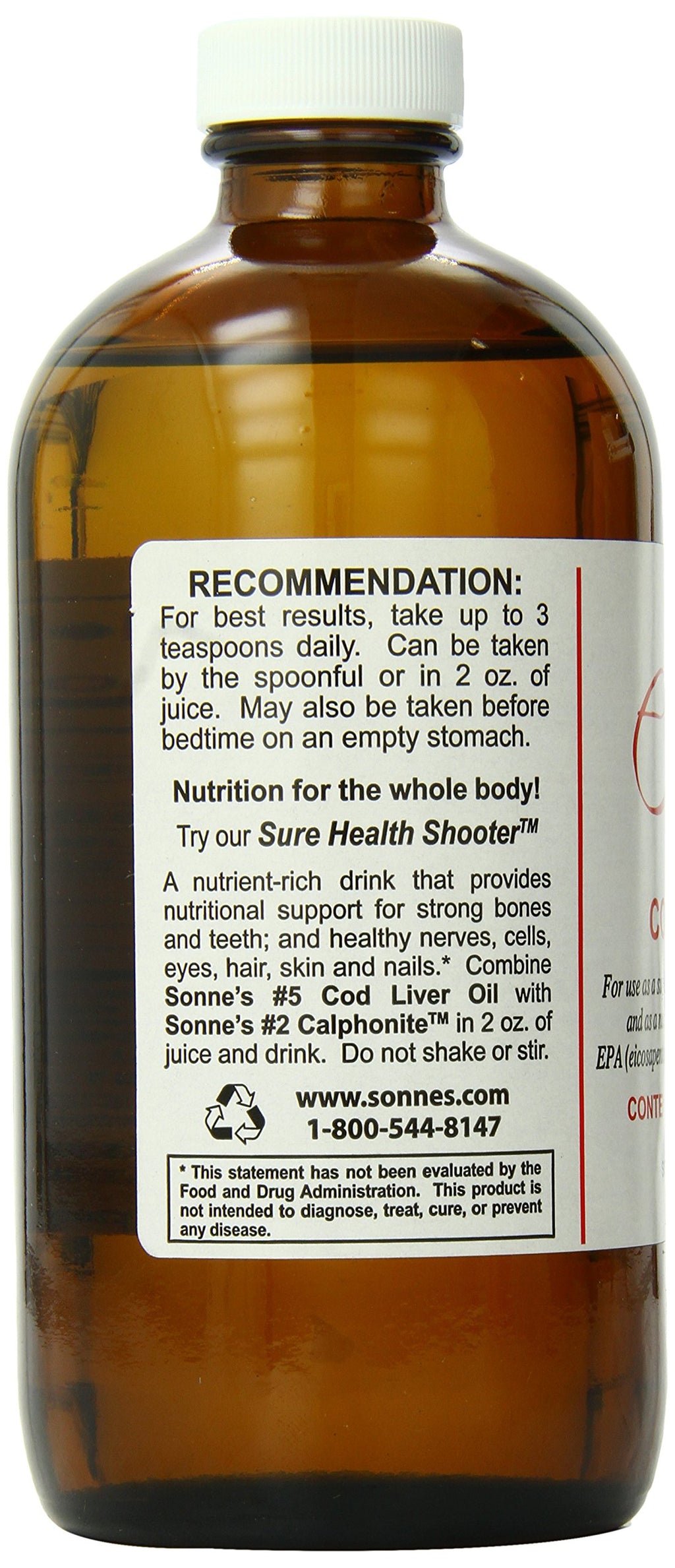 Sonne's Old Fashioned Cod Liver Oil - 16 Fl Oz - image 3