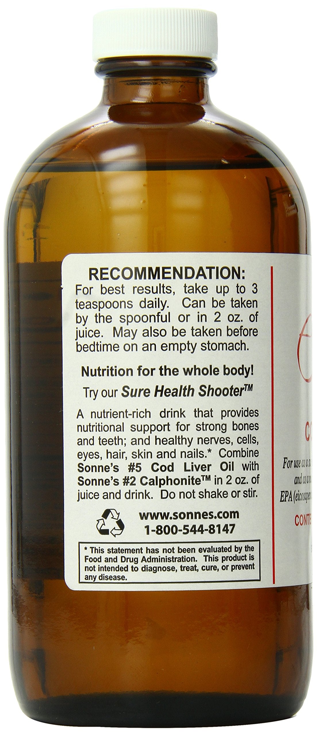 Sonne's Old Fashioned Cod Liver Oil - 16 Fl Oz - image 3