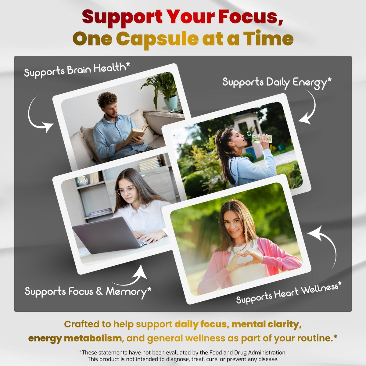 VEGATOT Brain Booster Brain Health Complex - 90 Capsules - image 4