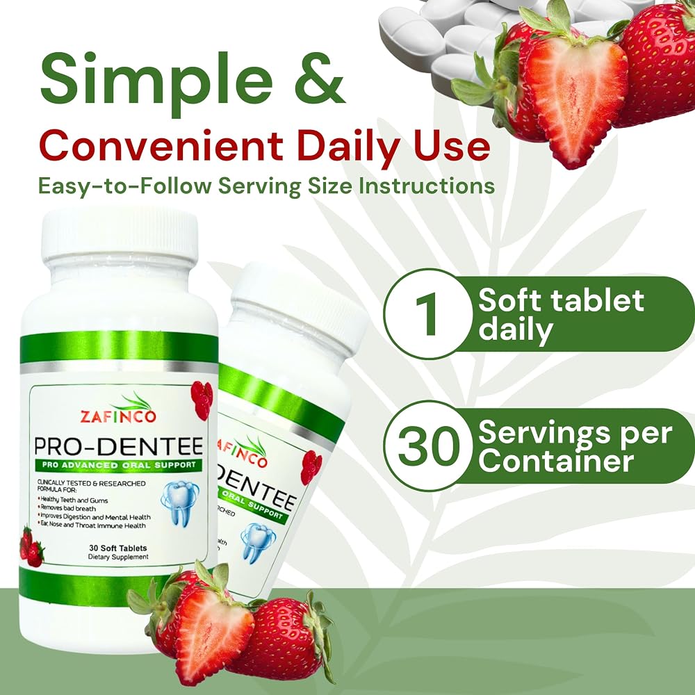 Generic ZAFINCO-PRODENTEE Oral Probiotics 3.5 Billion CFU - 30 Tablets - image 6