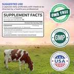 Healths Harmony Bovine Colostrum Supplement 1000mg - 60 Capsules - image 5