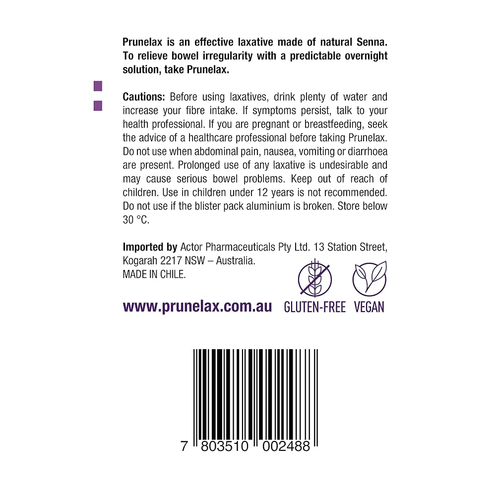 Prunelax Extra Strength Natural Laxative Tablets - 120 Tablets - image 5