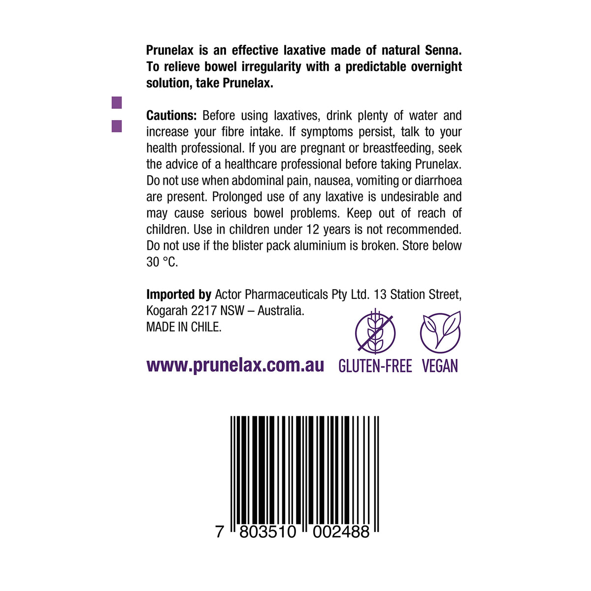Prunelax Extra Strength Natural Laxative Tablets - 120 Tablets - image 5