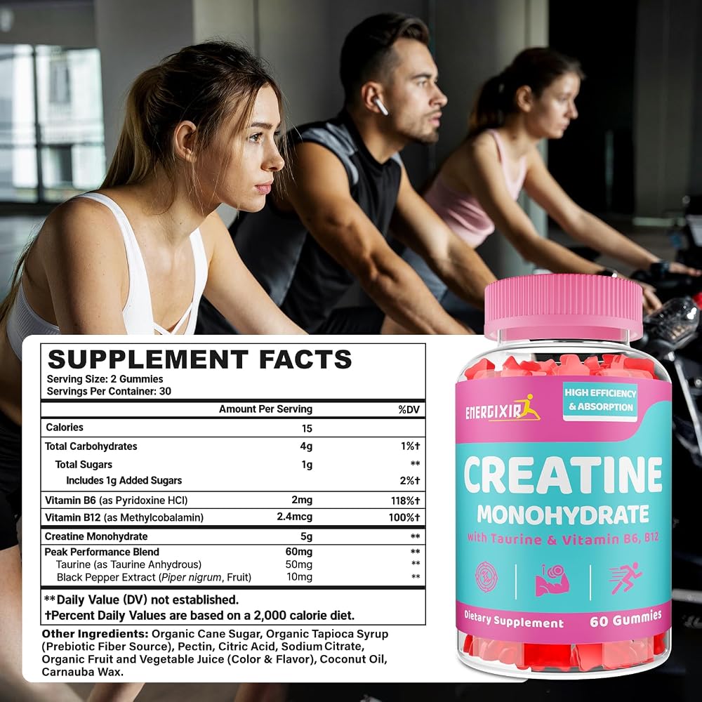 Energixir Creatine Gummies for Women
