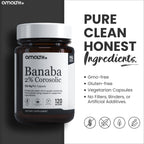 AMALTH Banaba Leaf Extract 150 mg - 120 Vegetarian Capsules - image 6