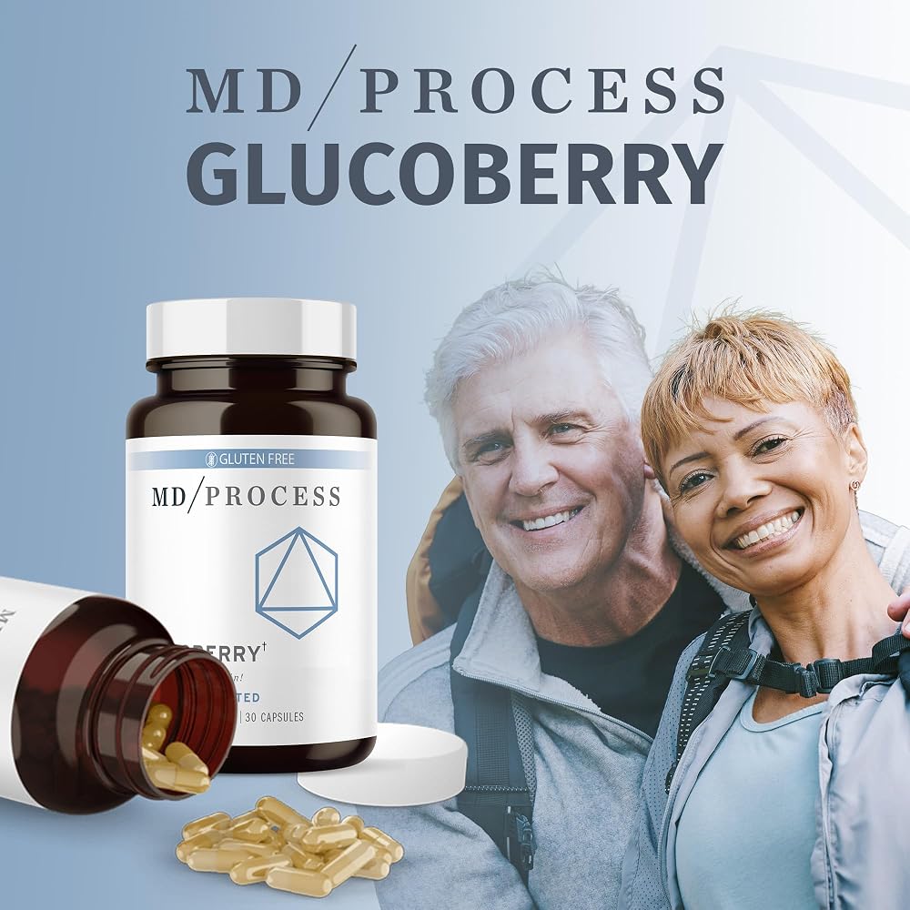 MD Process GlucoBerry Maqui Berry Extract with Chromium Picolinate