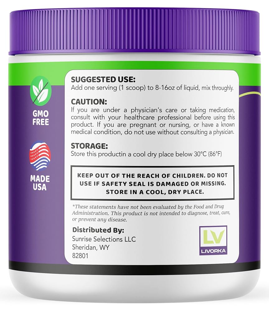 LIVORKA Herpa Greens Powder Advanced Formula - 30 Servings - image 2