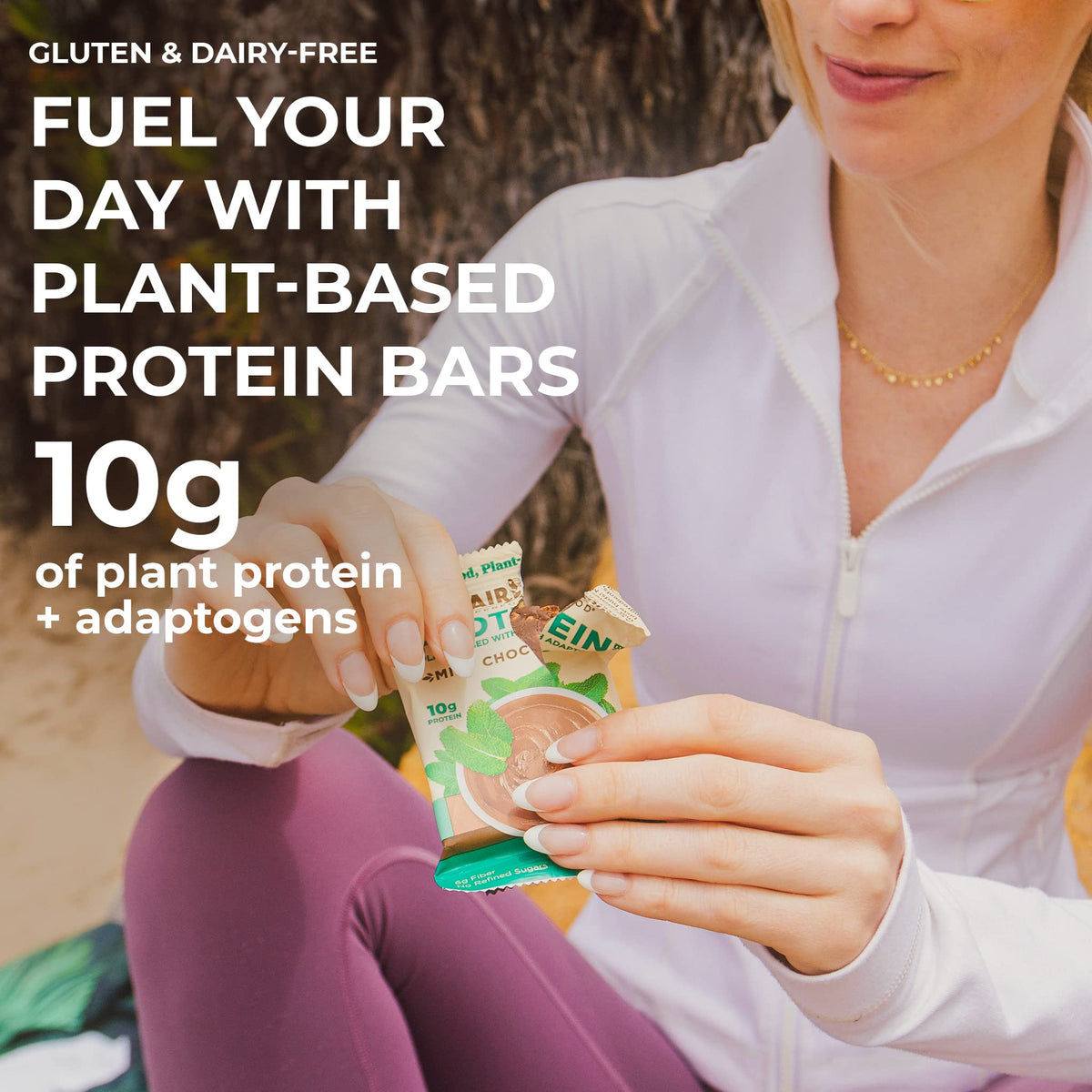 Laird Superfood Functional Protein Bars with Adaptogens