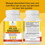 PurMEDICA Urcinol Uric Acid Supplement for Joint Support - 60 Capsules - image 4