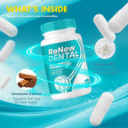 NutraRize Renew Dental Support Capsules for Oral Health - 120 Capsules - image 6