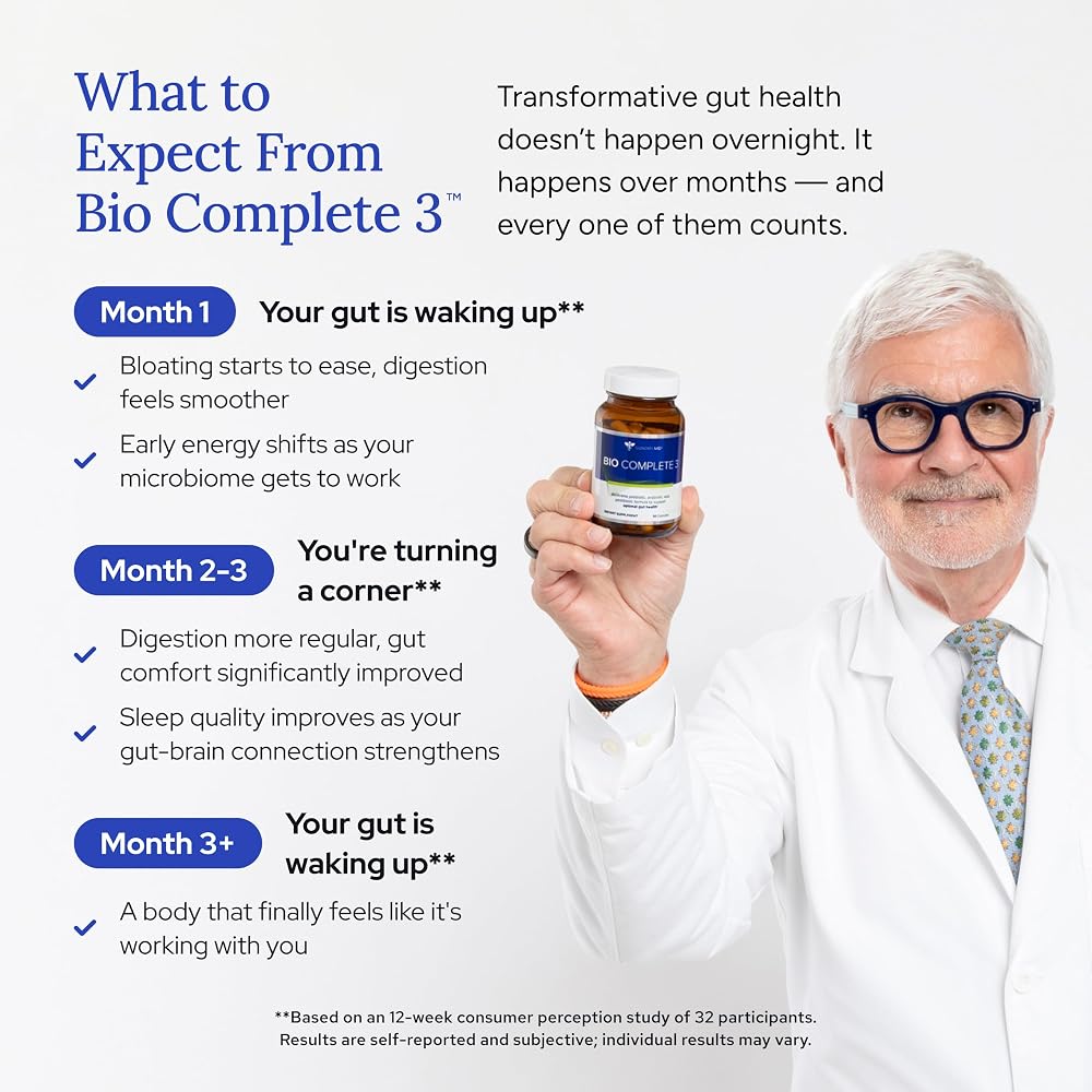 Gundry MD® Bio Complete 3 - Prebiotic, Probiotic, & Postbiotic