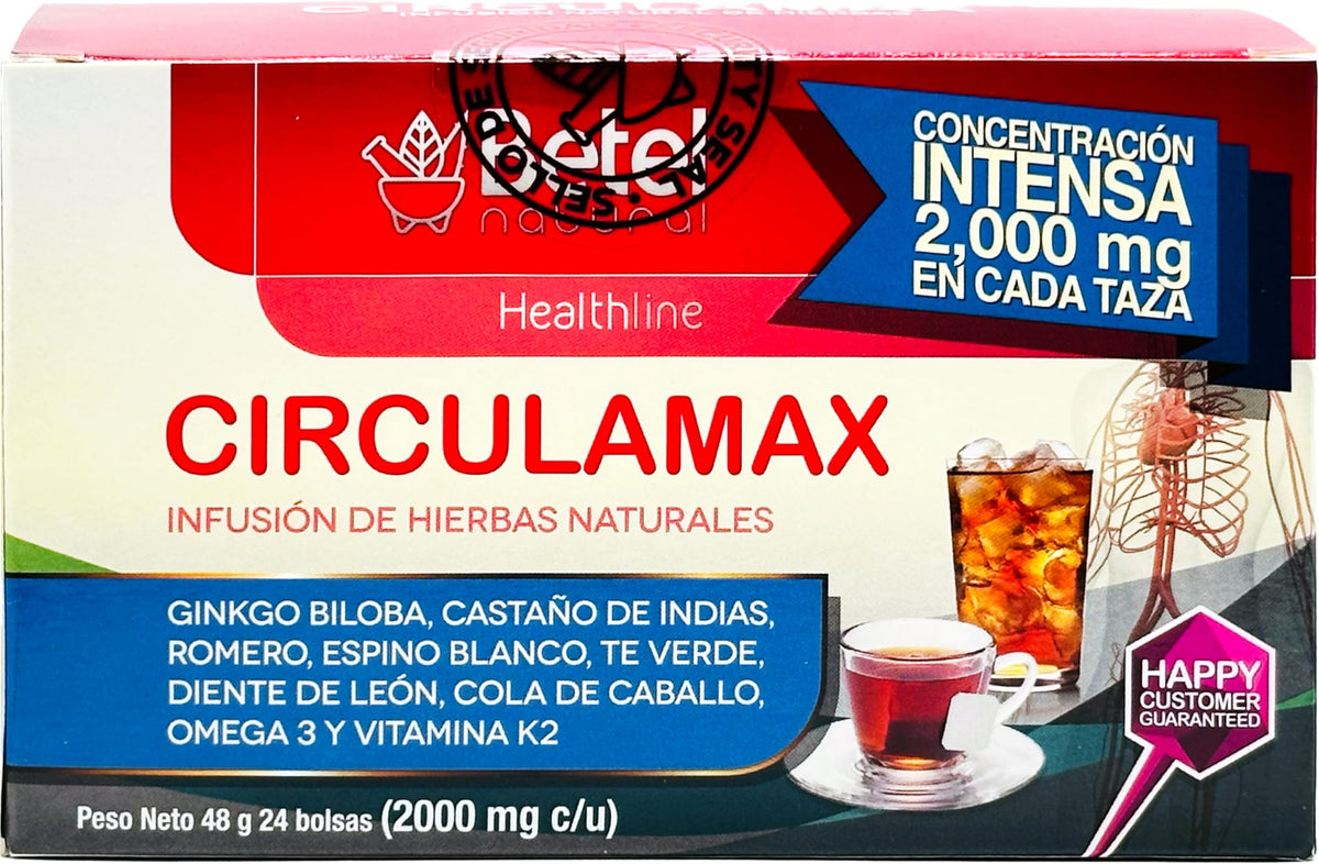 Betel Natural Circulamax Herbal Tea Blend - 24 Tea Bags - image 2