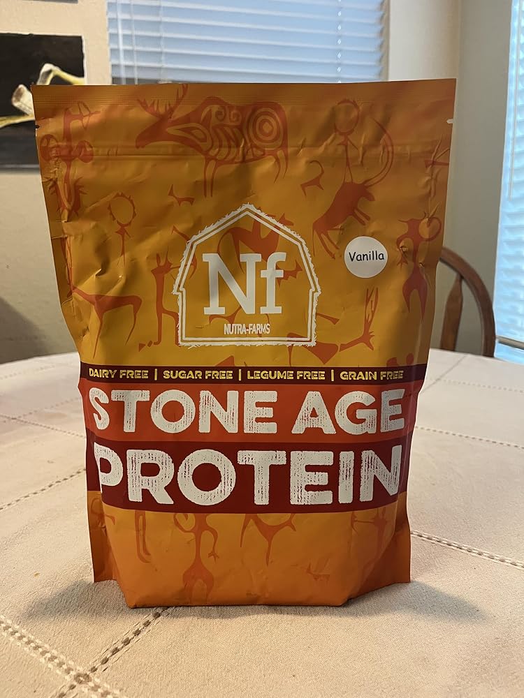 Nutra-Farms Stone Age Protein Egg White Powder Vanilla - 2 lbs - image 2