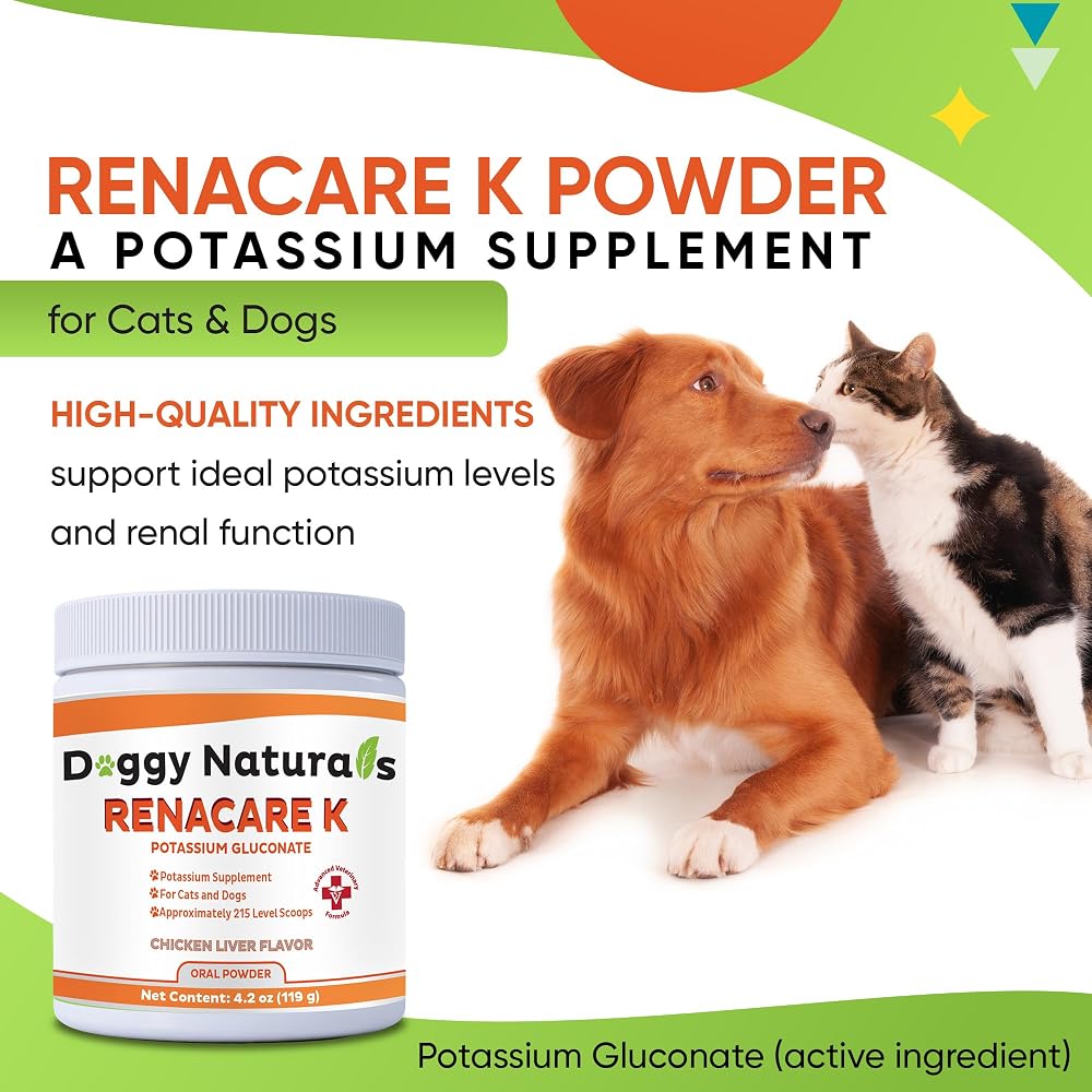 Pet Health Pharma RenaCare K Potassium Supplement Powder for Dogs & Cats - 4 oz - image 9