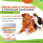 Pet Health Pharma RenaCare K Potassium Supplement Powder for Dogs & Cats - 4 oz - image 9