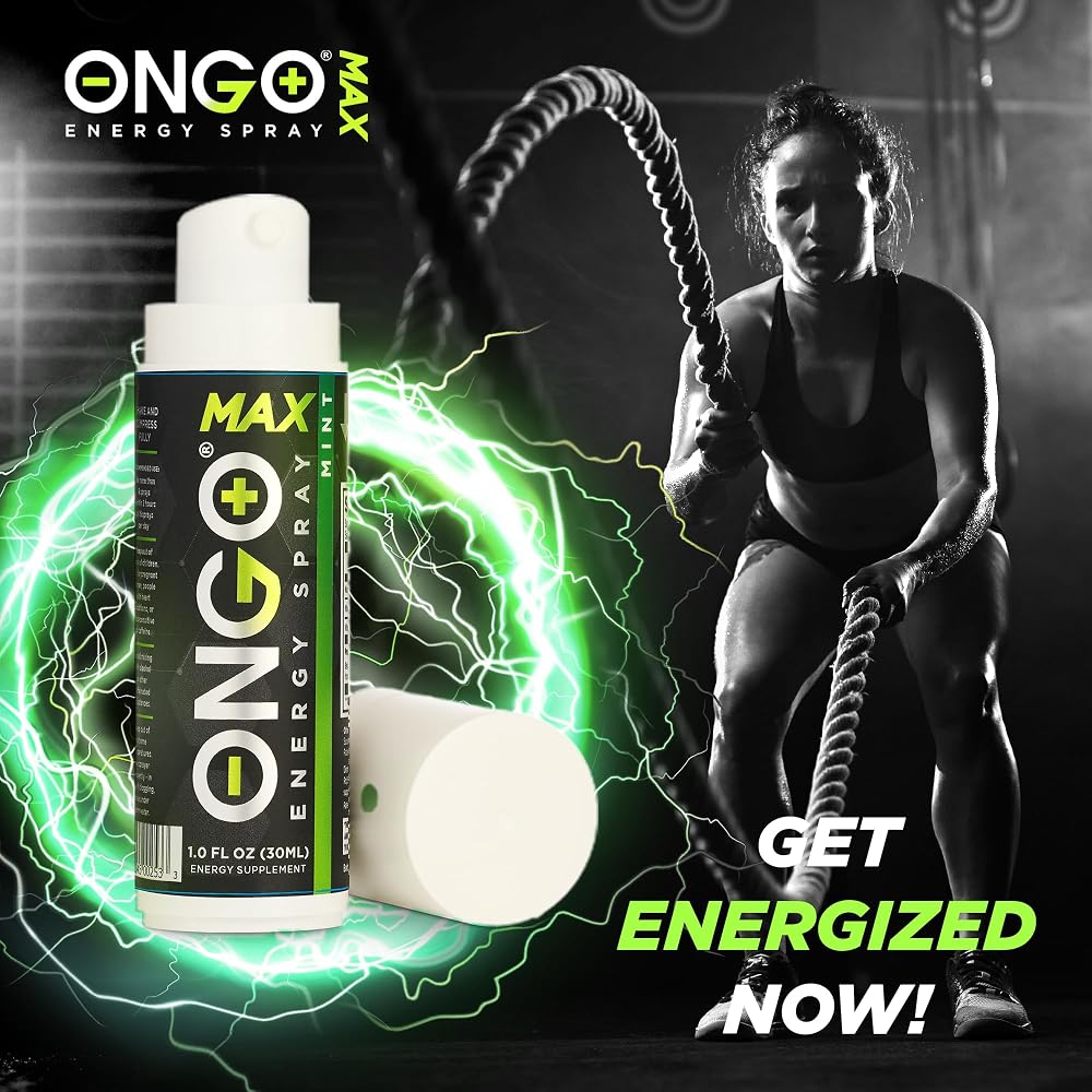 ONGO Energy Natural Caffeine Spray 100mg - 15 Servings - image 6