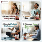 Rejuvica Health Active Ginseng Korean Red Panax Ginseng with Natural