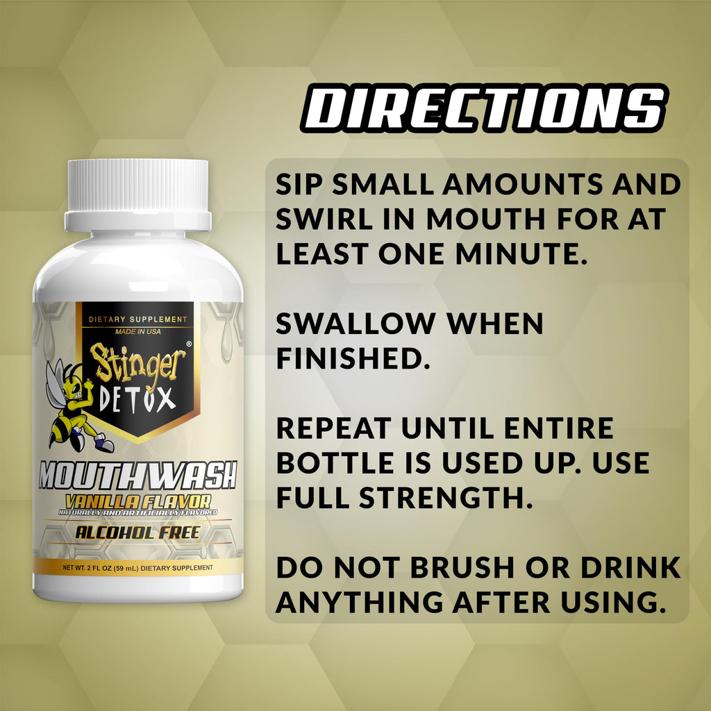 Stinger Detox Mouthwash 2 Fluid Ounce - image 6