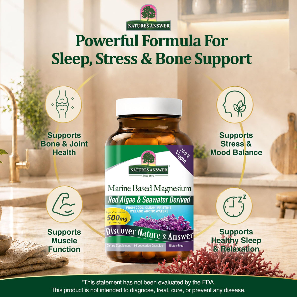 Nature's Answer Plant Based Calcium Magnesium