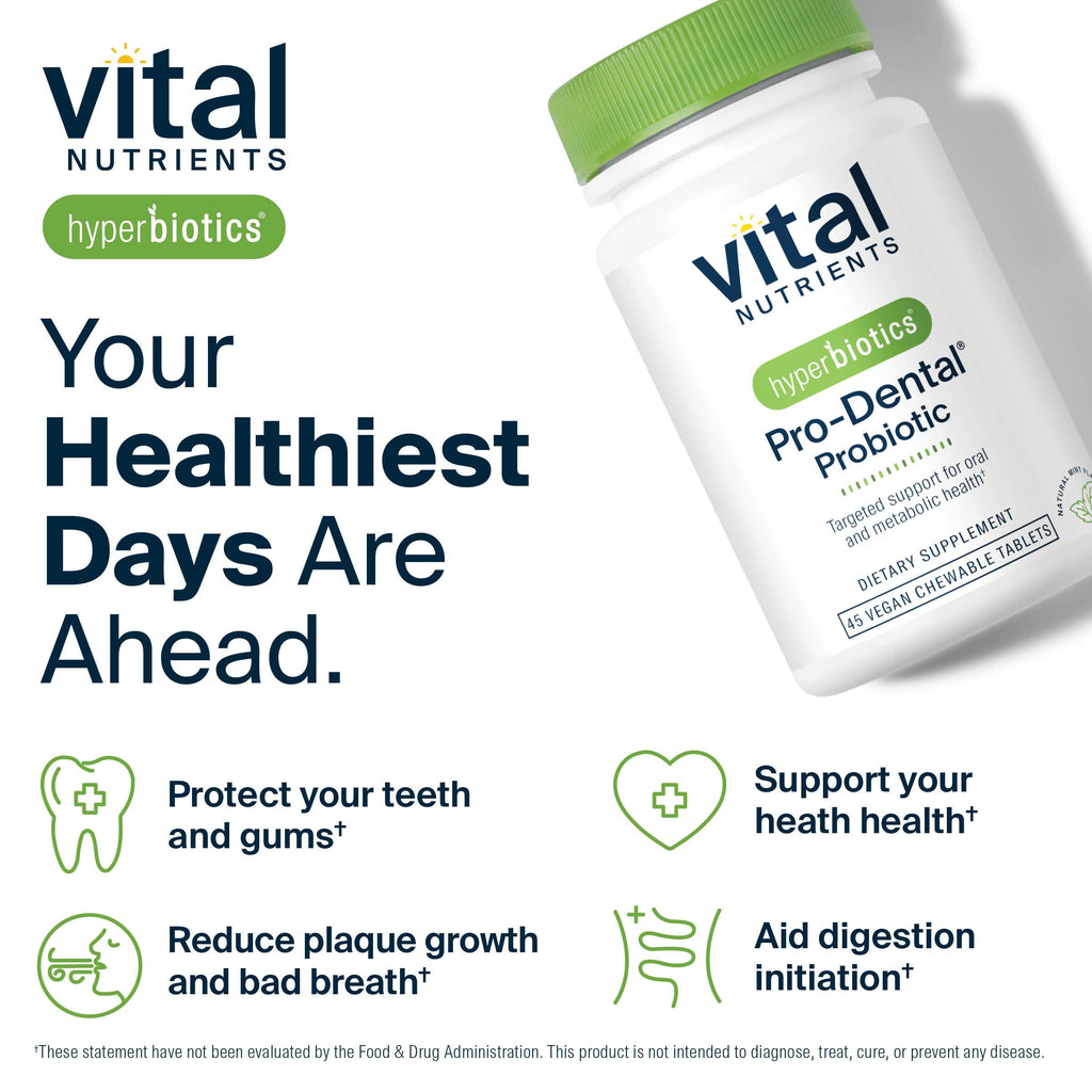 Hyperbiotics Vital Nutrients Pro Dental Probiotic