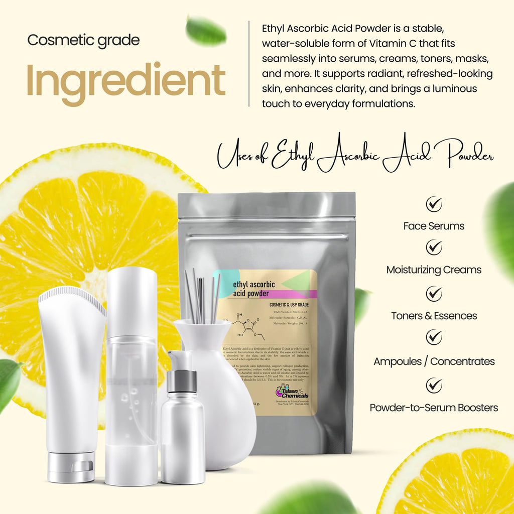 Talsen Chemicals Ethyl Ascorbic Acid Powder Stable Vitamin C