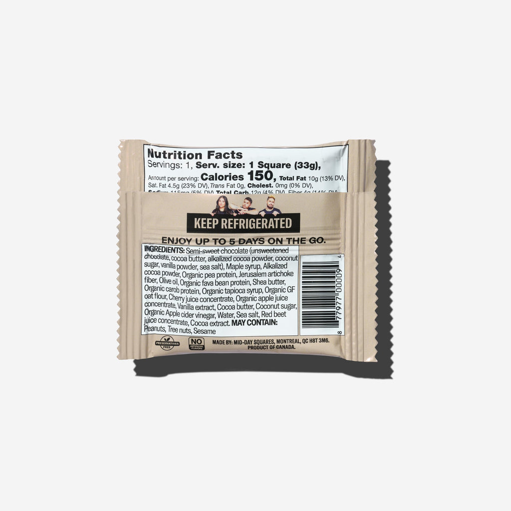 Mid-Day Squares Protein Chocolate Snack Bars