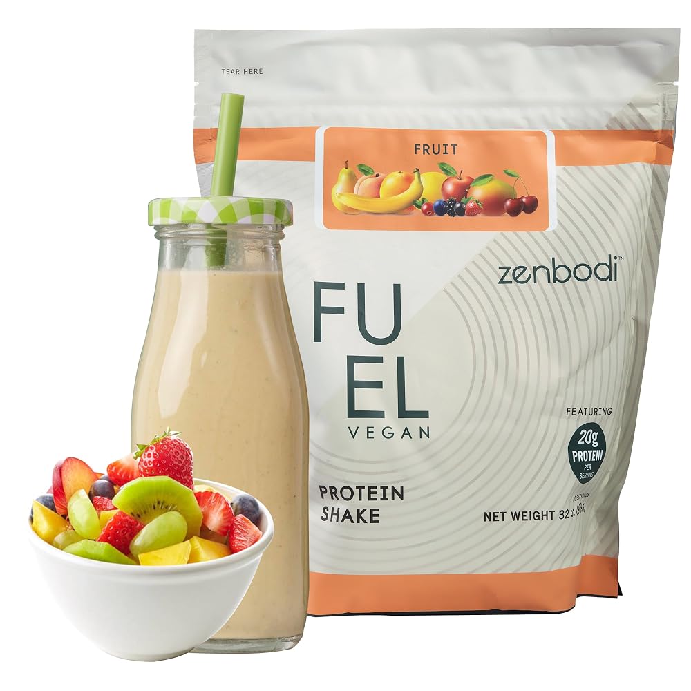zenbodi Fuel Vegan Protein Powder - 21g of Protein Each Serving