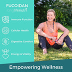 LongLifeNutri Fucoidan 500mg Brown Seaweed Extract - 120 Vegetarian Capsules - image 4