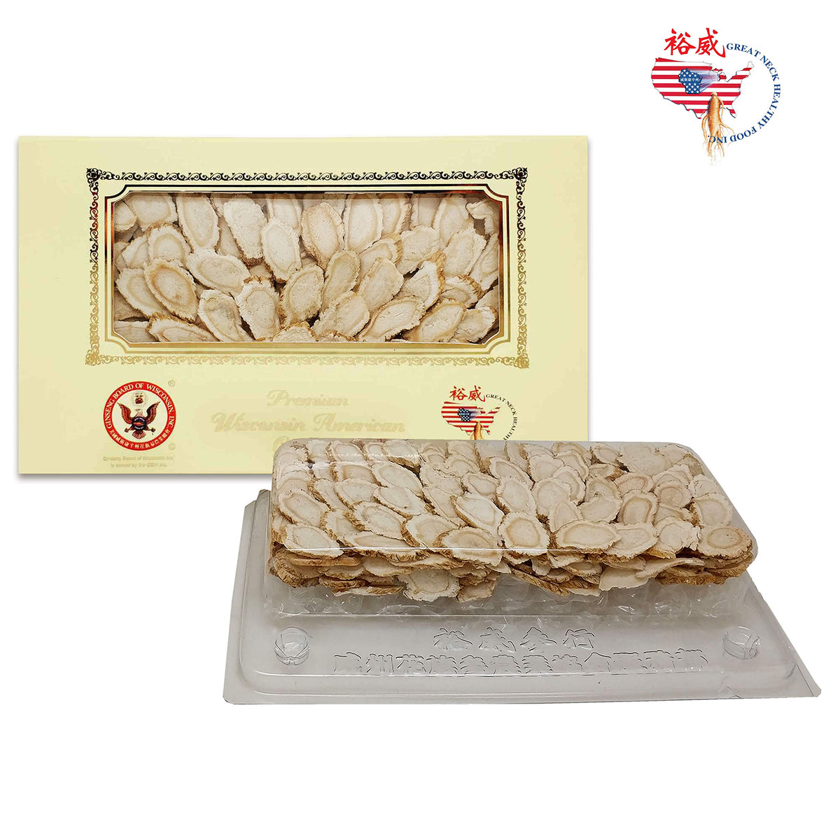 Yu Wei Premium Wisconsin American Ginseng Slices - 56g - image 2