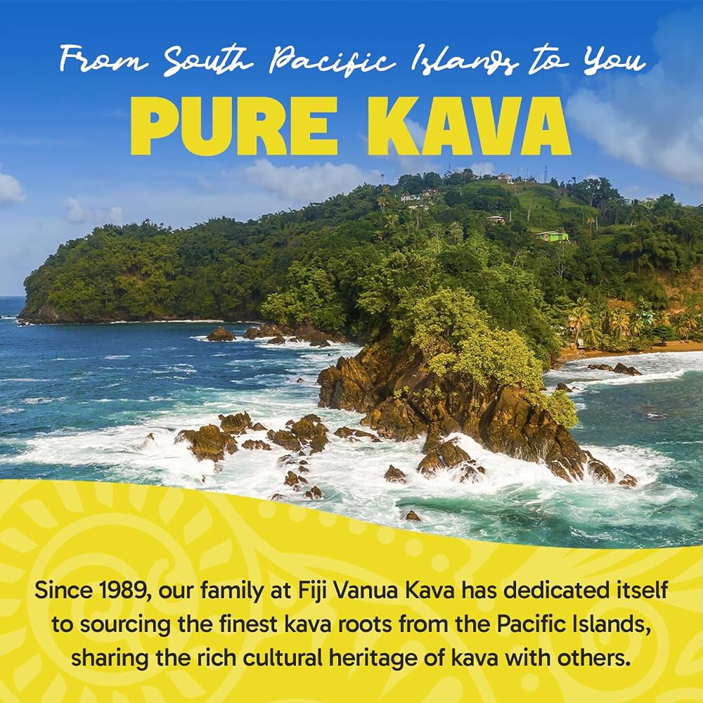 Fiji Vanua Kava Santa Cruz Root Powder Noble Medium Grind - 8oz - image 7