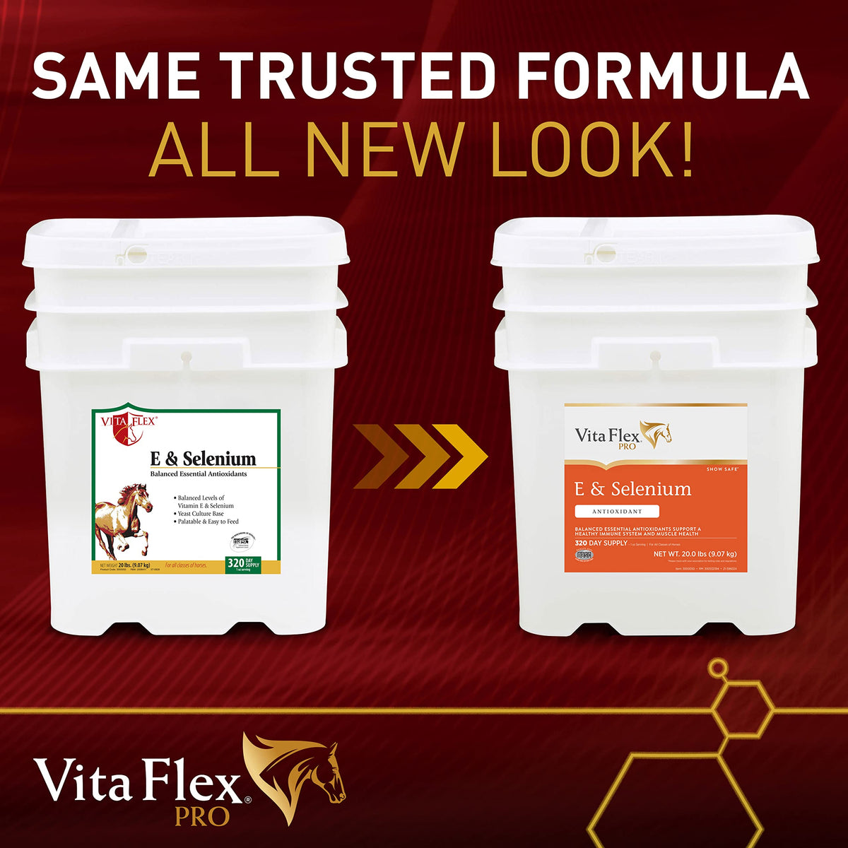 Vita Flex Pro E & Selenium Supplement for Horses - 320-Day Supply - image 2