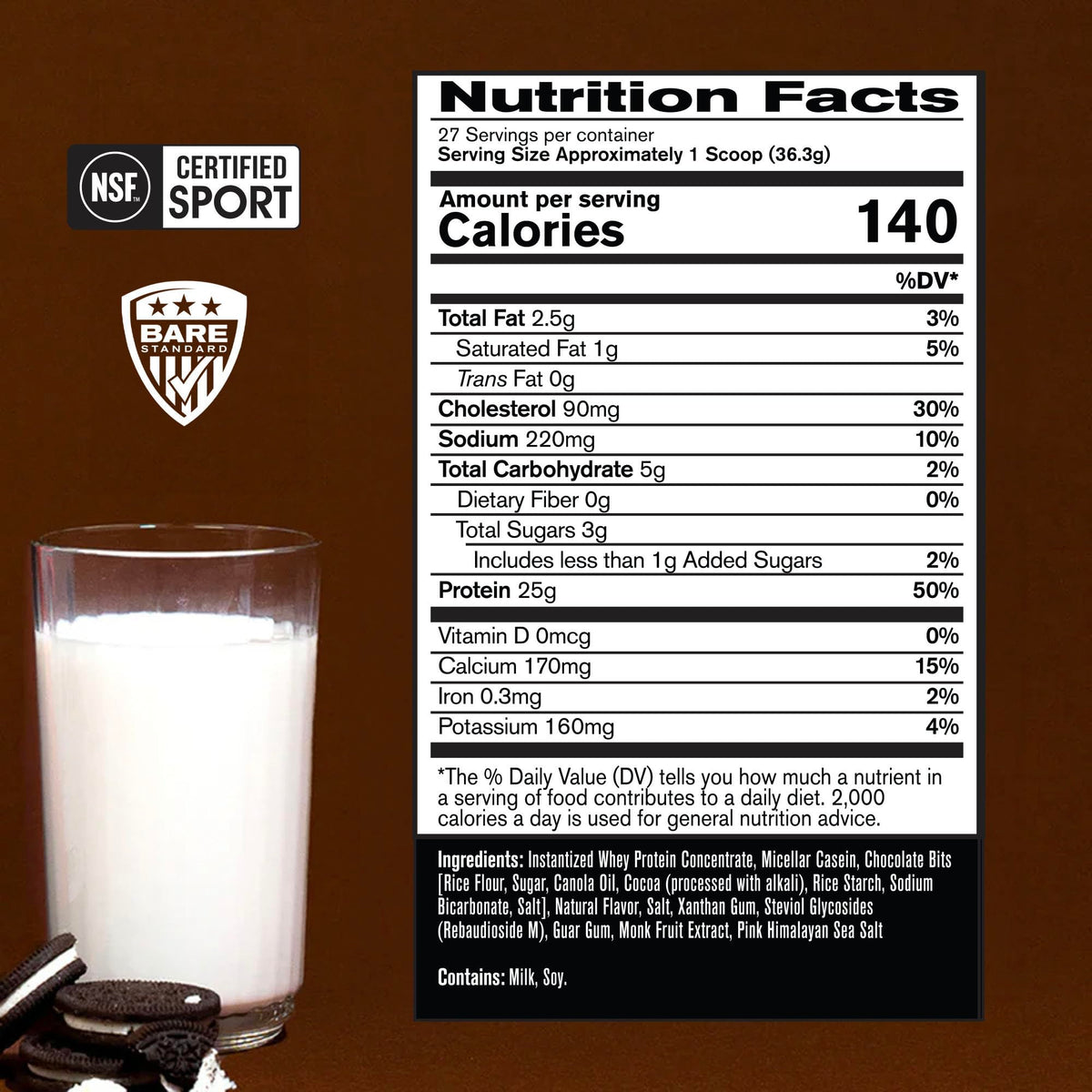 BARE PERFORMANCE NUTRITION Whey Parent