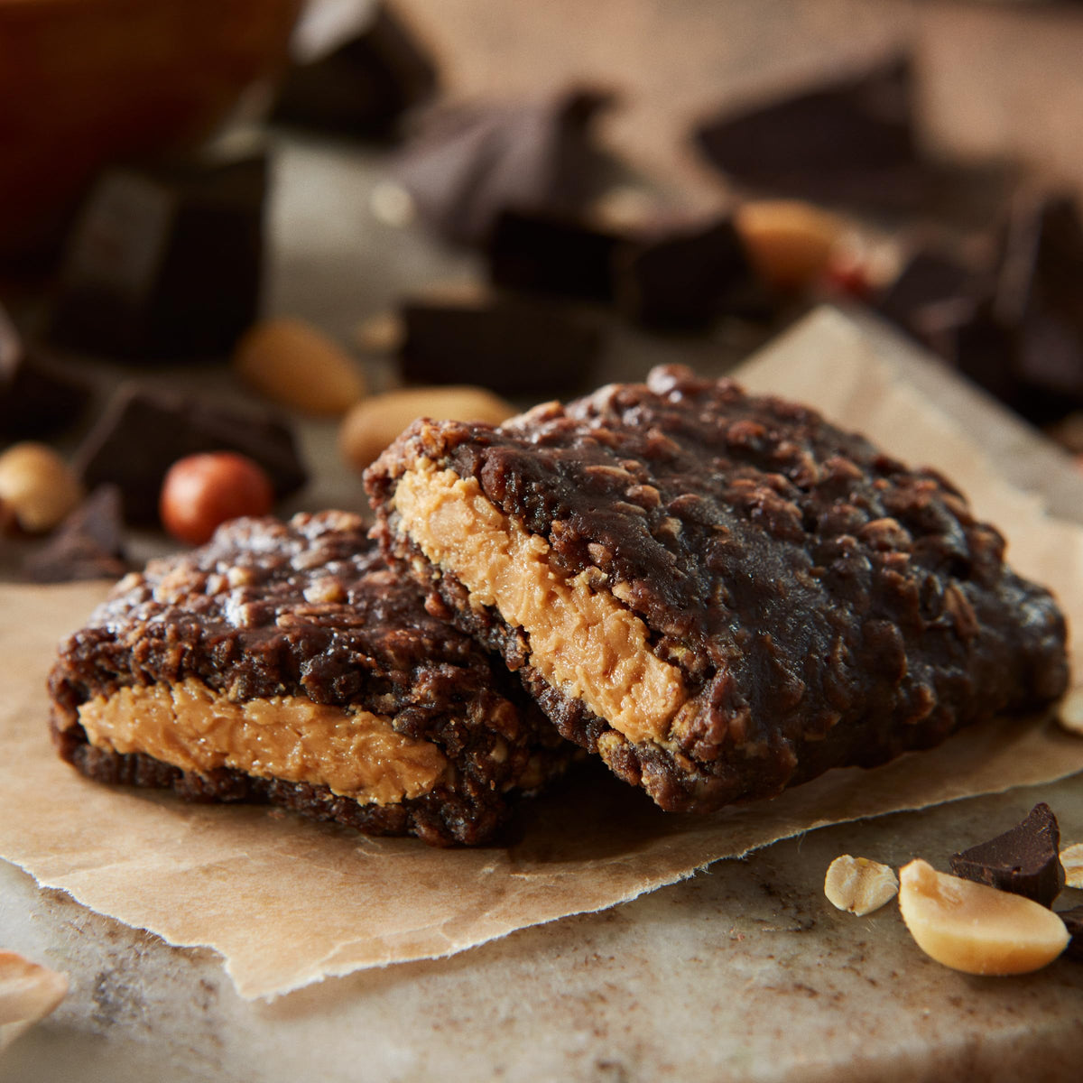 CLIF Bar Nut Butter Chocolate Peanut Butter Organic - 12 Bars - image 3