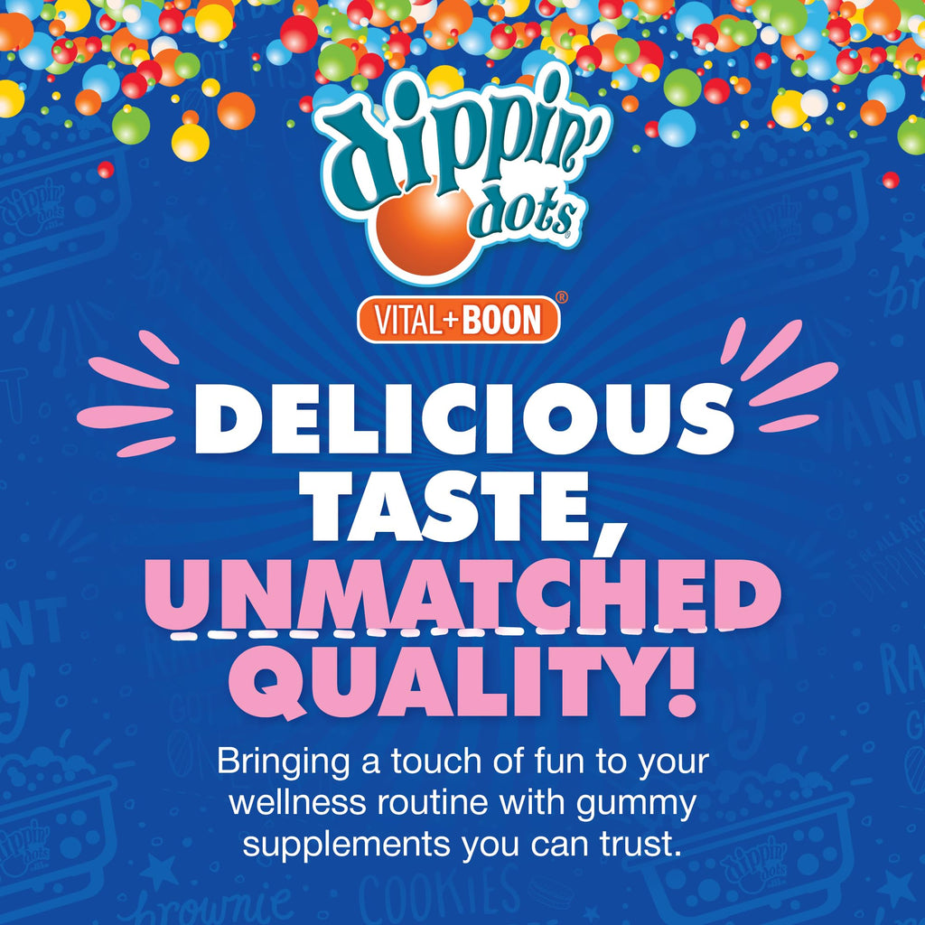 Vital+Boon Dippin' Dots Kids Melatonin Gummies Sleep Aid 2.5mg - 60 Count - image 9