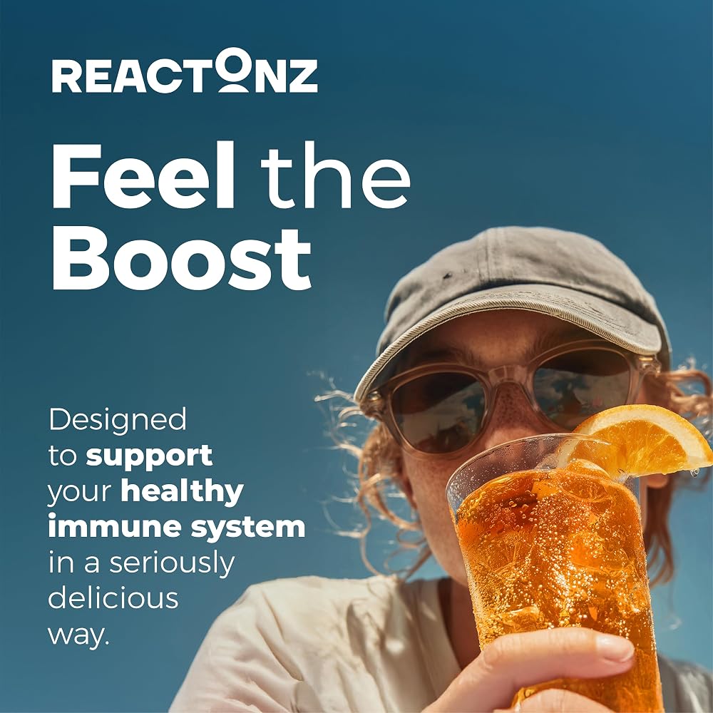 REACTONZ 5-in-1 Immune Support Effervescent Tablets